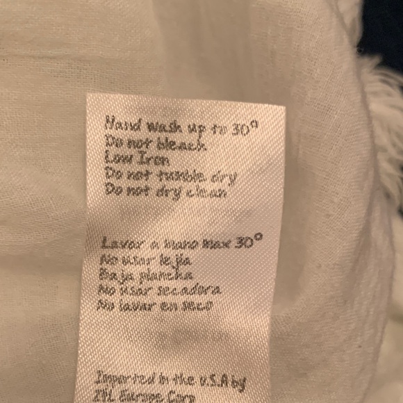 Chic (pale green) Cream Midi Dress with Ruffle Details - Picture 11 of 11